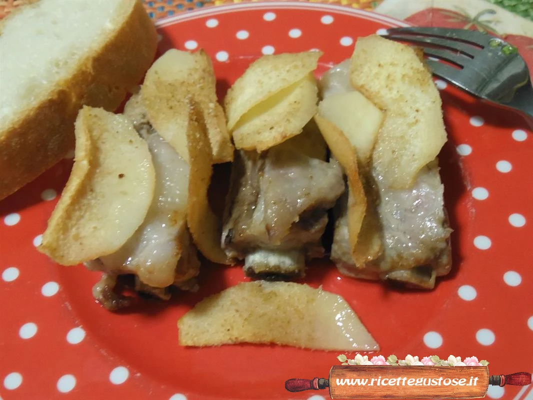 Costolette di maiale alle mele cotogne, ricette costolette