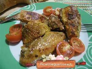 faraona limon e origano fresco ricetta