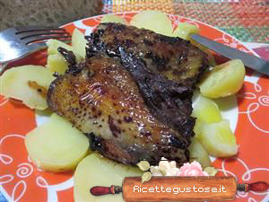 faraona al vino rosso