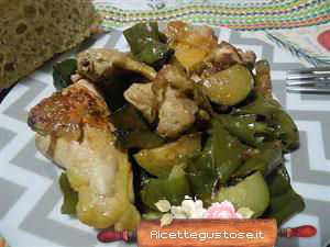 faraona birra zucchine friggitelli