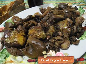 faraona funghi castagne