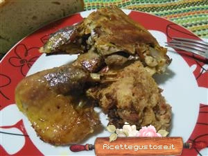 faraona ripiena allo apseck ricetta