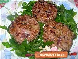 hamburger melanzane e radicchio
