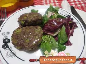 hamburger con zucchine trombetta ricetta facile