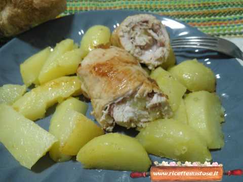 Involtini di prosciutto e patate