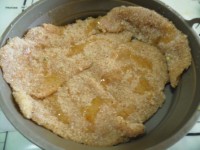 Aggiungere un filo d'olio prima della cottura