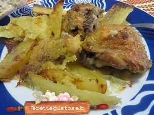 pollo al forno marinato al limone ricetta