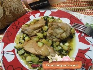 ricetta pollo alle zucchine