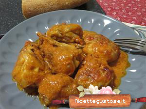 Pollo in salsa orientale