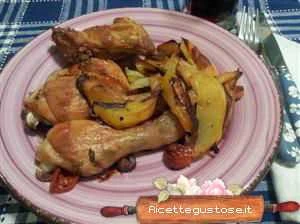 ricetta pollo marinato alla birra con patate