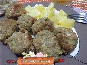 ricetta polpette e patate alla birra
