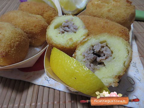 Polpette di patate e tacchino