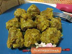 Polpette al limone e zafferano