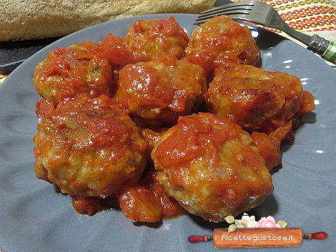 Polpette saporite al riso