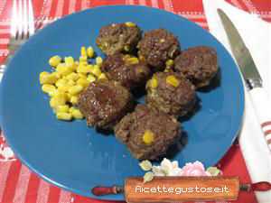 polpettine con il mais