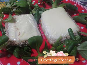 Pressatella panata e gratinata con formaggio