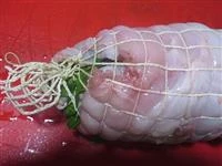 rolle di coniglio spinaci e fontina immagine 6