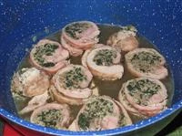 rollè di coniglio alla borragine immagine 6