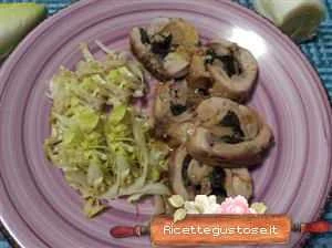 rolle di coniglio porchetta e tarassaco ricetta 