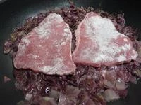 scaloppine al radicchio immagine 3