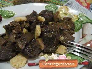 ricetta spezzatino funghi porcini