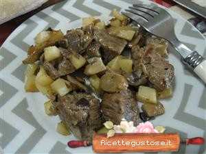 spezzatino di manzo mele cotogne 