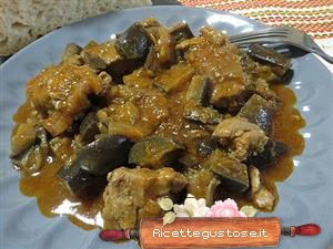 spezzatino alle melanzane ricetta