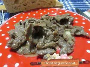 straccetti al gorgonzola appetitosi