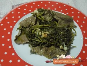 straccetti manzo rucola scamorza bufala
