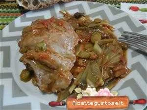 tacchino carciofi e asparagi ricetta