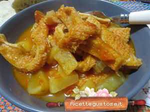 trippa alle verdure ricetta