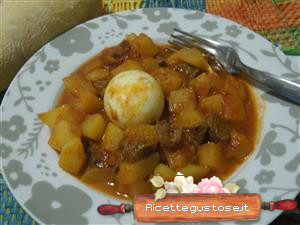 Zighini etiope patate e uova sode