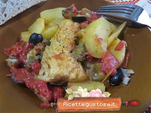 baccalà alla messinese ricetta