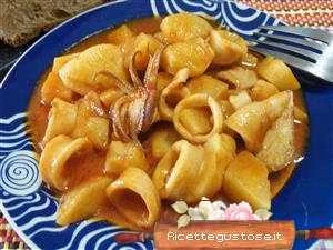 ricetta calamari allo zafferano