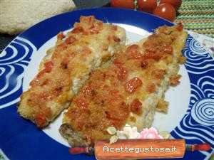 cefalo gratinato al forno