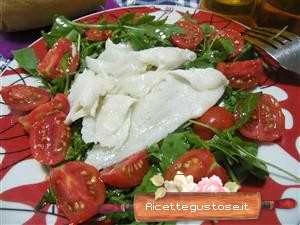 cernia rucola e pachino