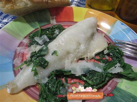 filetti di gallinella rughetta e grana padano