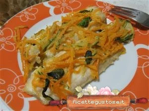 filetto di spigola alle verdure ricetta