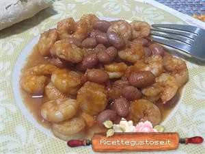gamberetti e fagioli