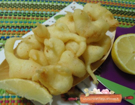 gamberetti in pastella croccante