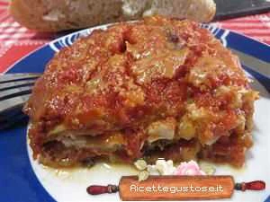 ricetta parmigiana melanzane e pesce persico