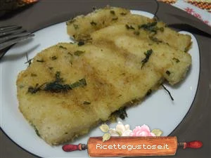 pesce persico gratinato al forno