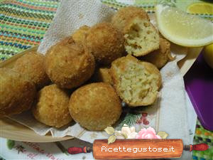 polpette persico e patate