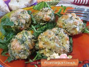 ricetta polpette salmone e zucchine