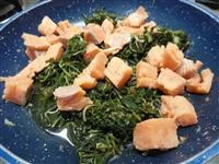 polpettine salmone e cicoria immagine 2