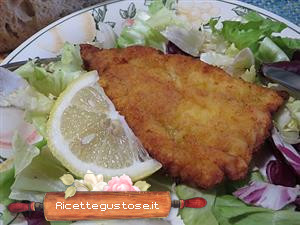 rana pescatrice fritta farina di ceci