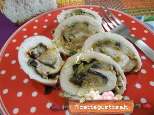 Rolle di pesce persico