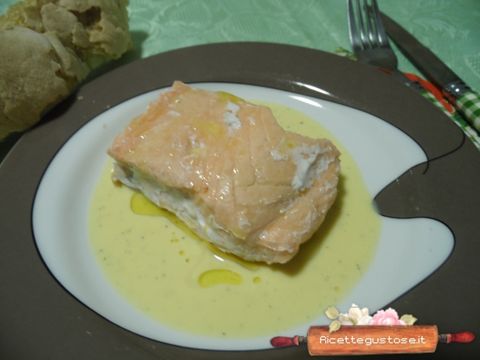 Salmone in salsa