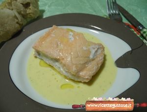 Salmone in salsa