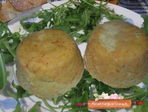 ricetta sformatini di merluzzo